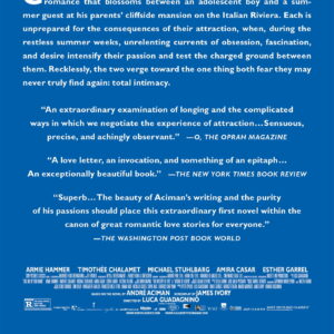 Alternative view of Call Me by Your Name, (Paperback)
