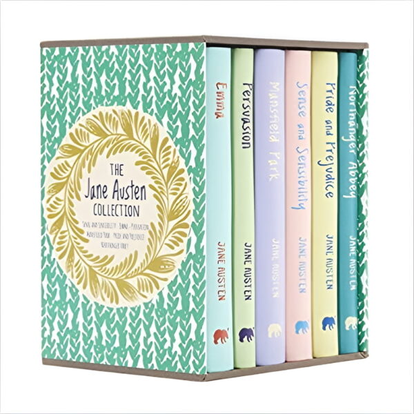 Arcturus Collector's Classics: The Jane Austen Collection: Deluxe 6-Book Harcover Boxed Set, Book 1, (Hardcover) - Image 4